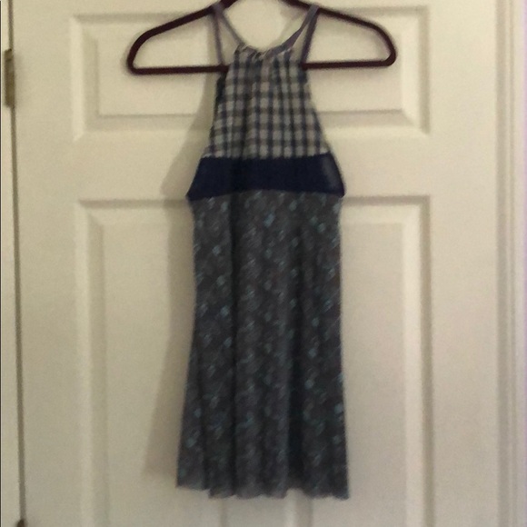 Free People BEAUTIFUL and fun halter tunic tank - Picture 5 of 6